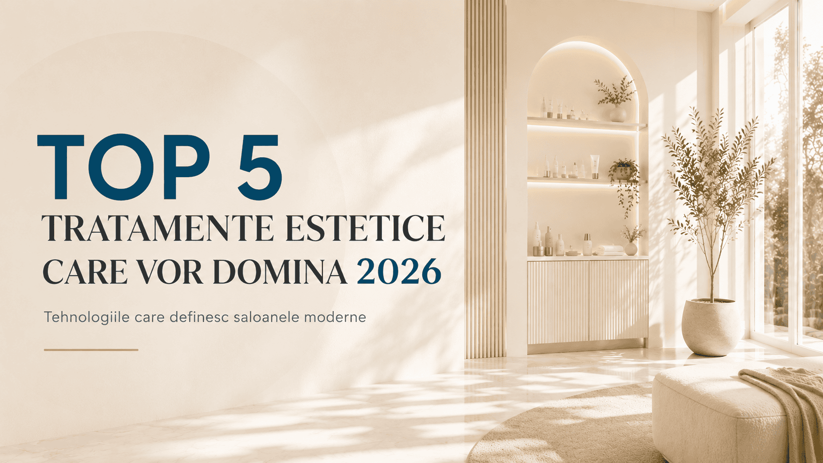 Top 5 tratamente estetice cerute în 2025 și echipamentele profesionale necesare