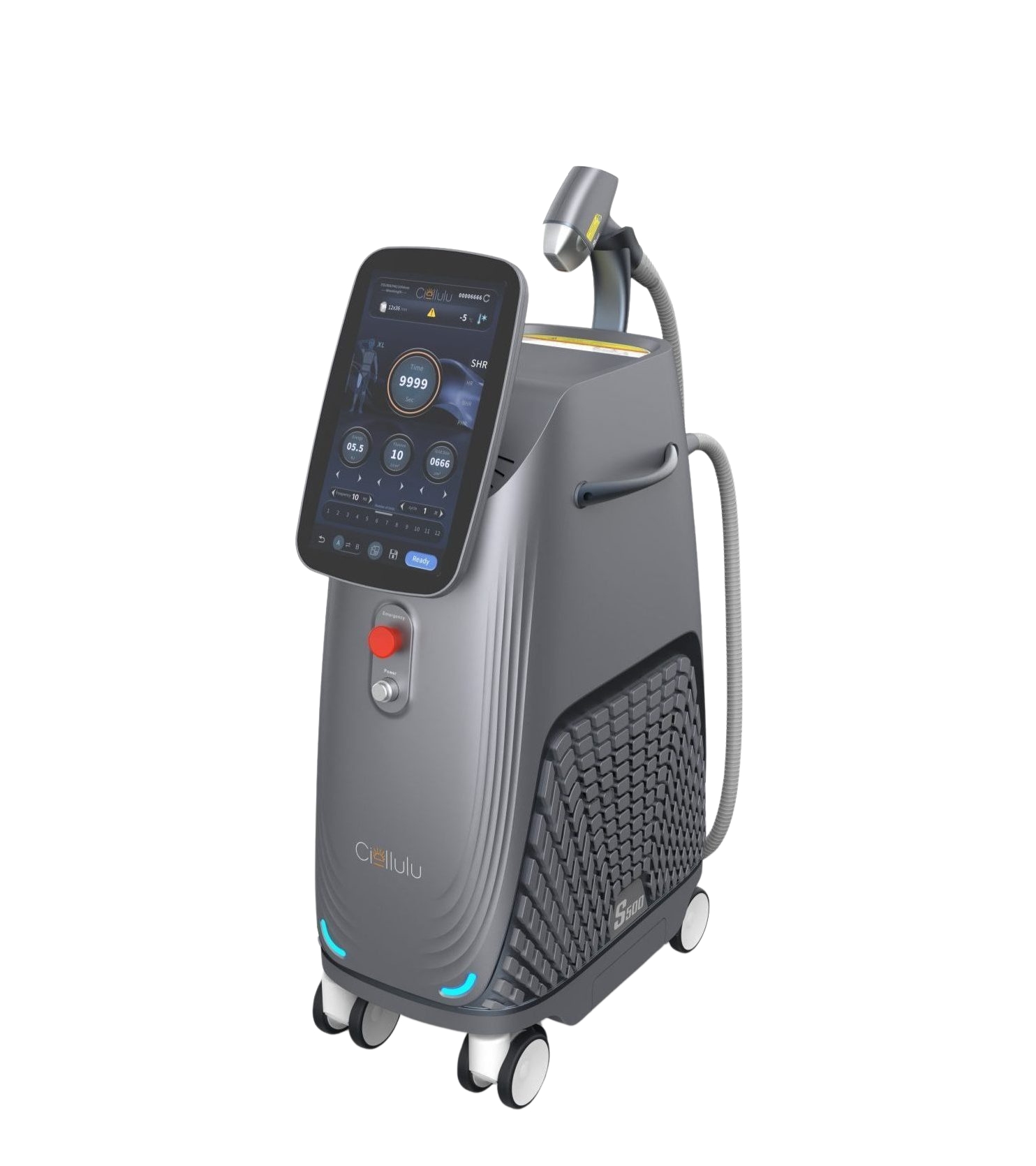 Ciellu S500 – Aparat Epilare Definitivă cu 4 Lungimi de Undă și Răcire Avansată